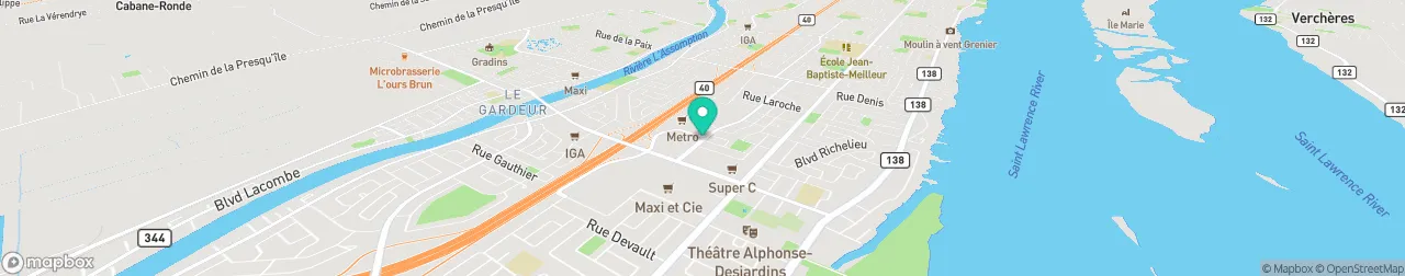 ev charging station on the map