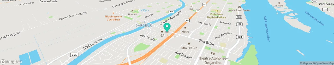 ev charging station on the map