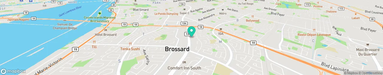 ev charging station on the map