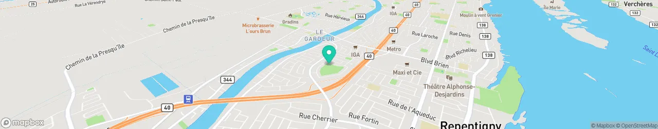 ev charging station on the map