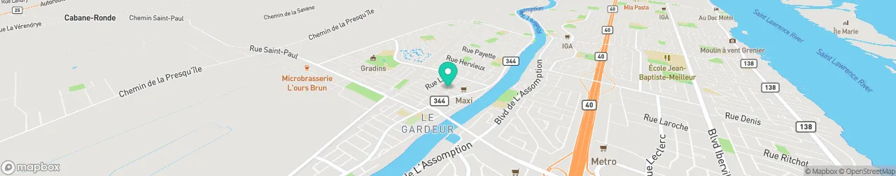 ev charging station on the map