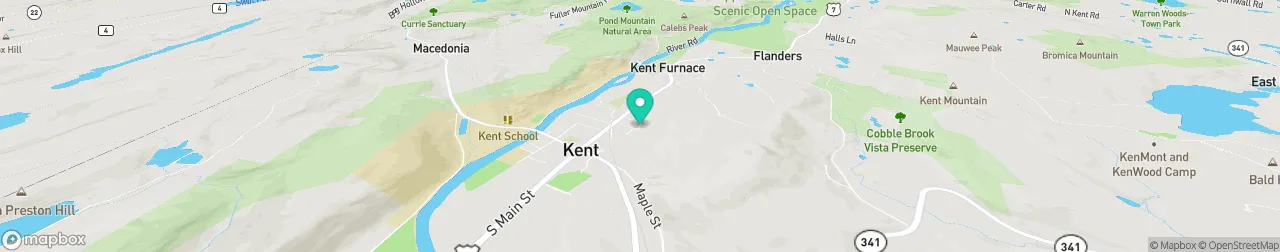 borne de recharge sur la carte