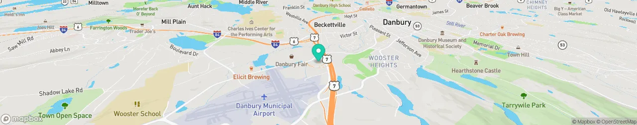 borne de recharge sur la carte