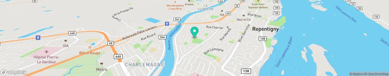 borne de recharge sur la carte