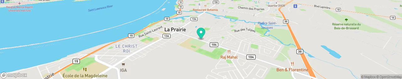 borne de recharge sur la carte