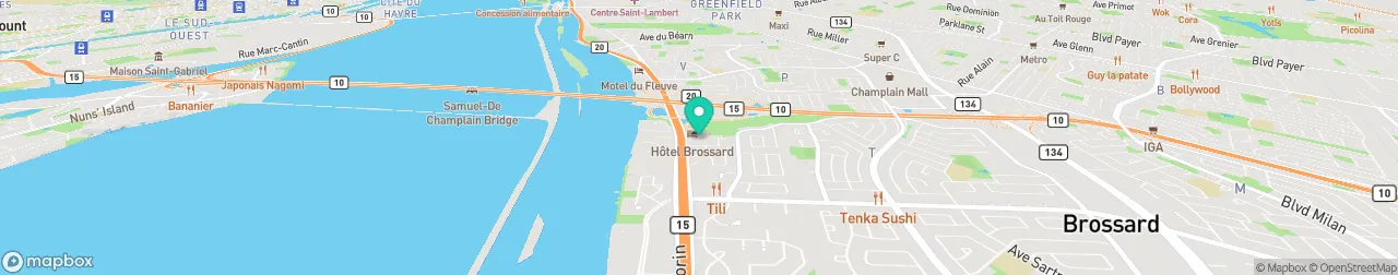 borne de recharge sur la carte