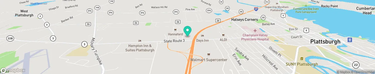 ev charging station on the map