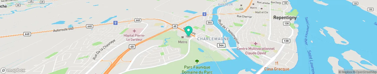 ev charging station on the map