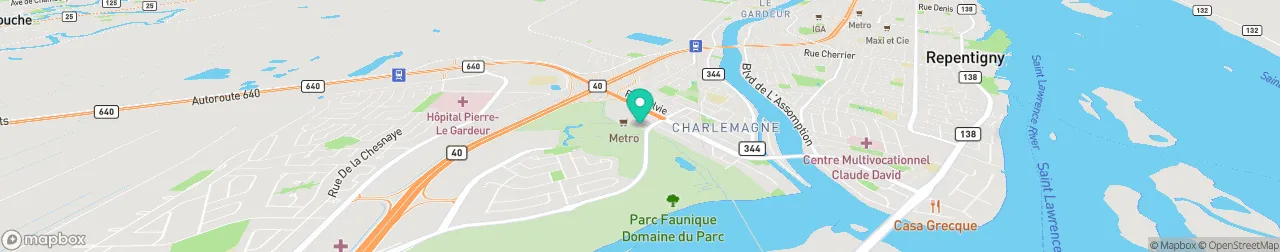 ev charging station on the map