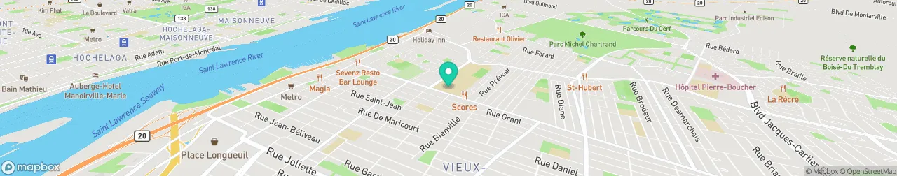 borne de recharge sur la carte