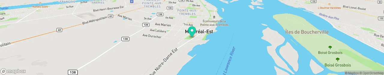 borne de recharge sur la carte