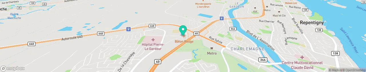 borne de recharge sur la carte