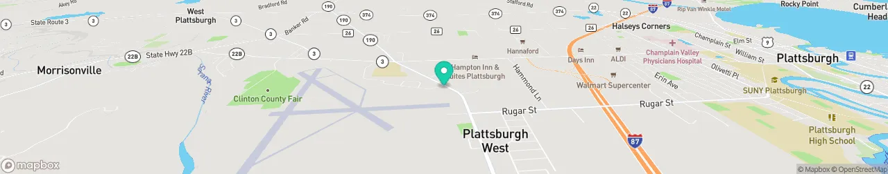 borne de recharge sur la carte