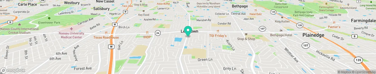 ev charging station on the map