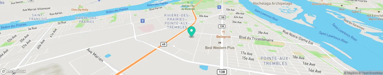 borne de recharge sur la carte