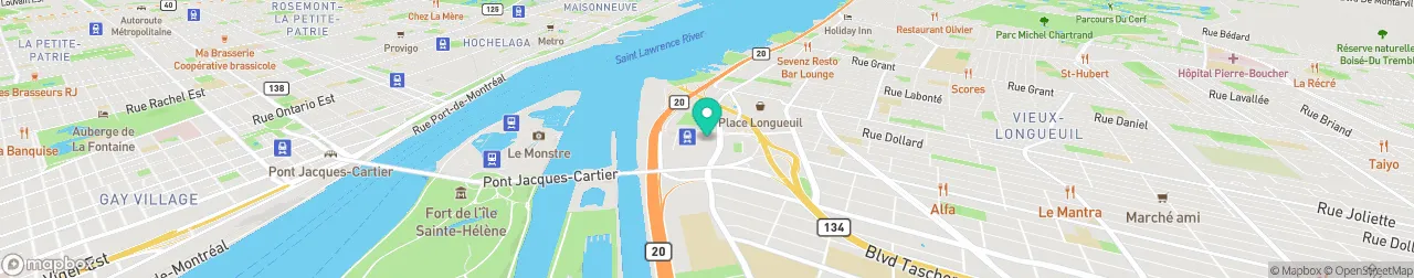 borne de recharge sur la carte