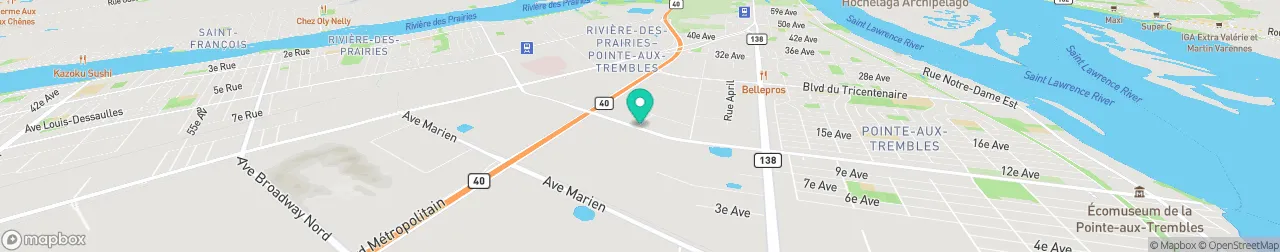 borne de recharge sur la carte