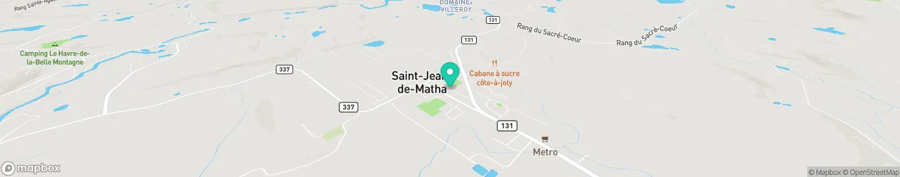 borne de recharge sur la carte