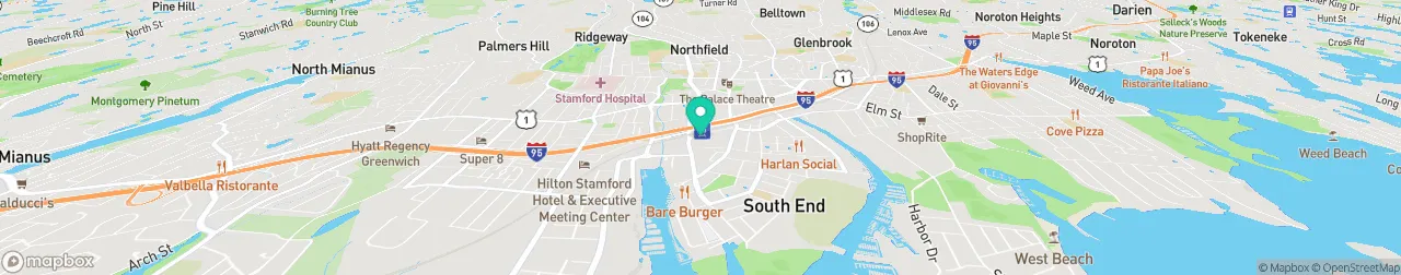 ev charging station on the map