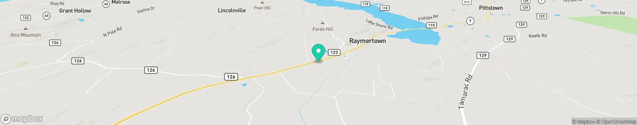 borne de recharge sur la carte