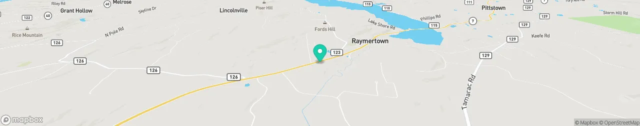 borne de recharge sur la carte