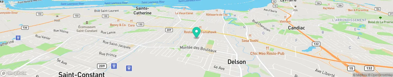 borne de recharge sur la carte