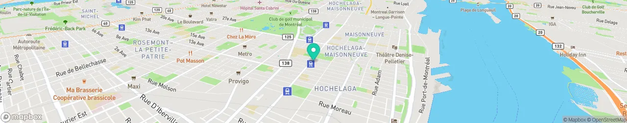 borne de recharge sur la carte