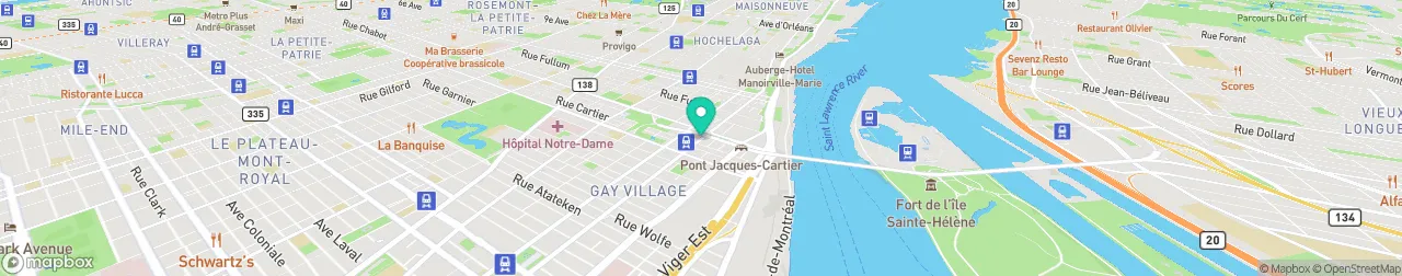 borne de recharge sur la carte