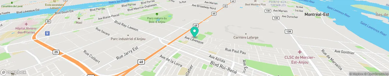 borne de recharge sur la carte