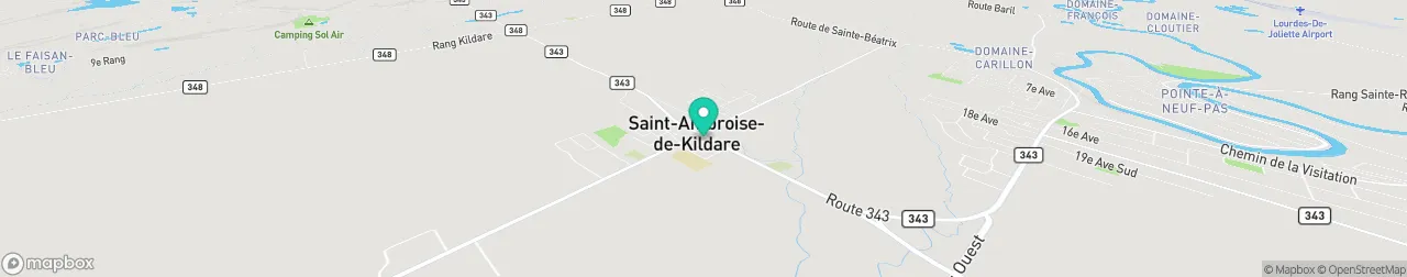 ev charging station on the map