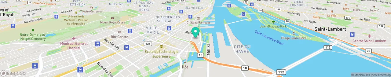 borne de recharge sur la carte