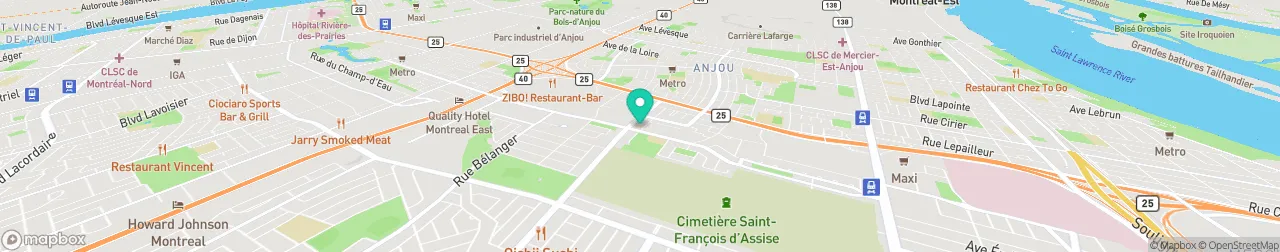 ev charging station on the map