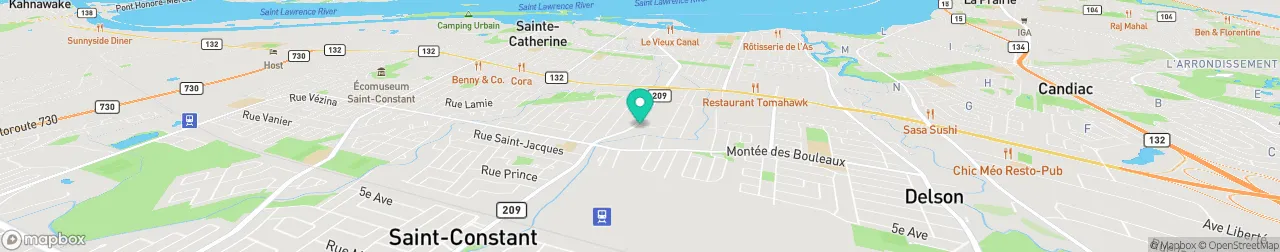 ev charging station on the map