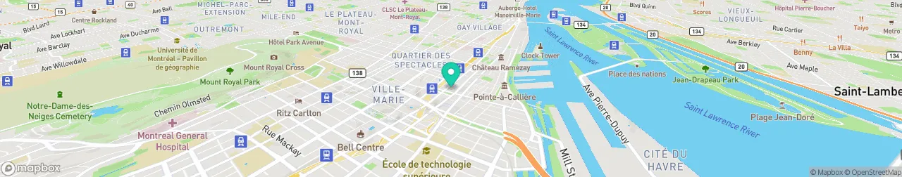 borne de recharge sur la carte