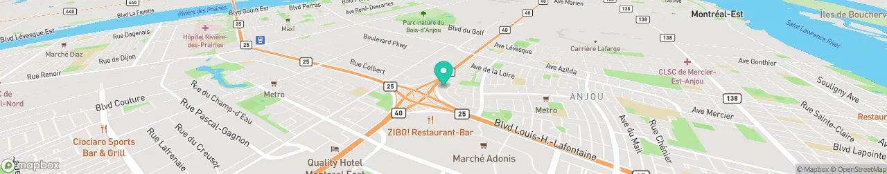 borne de recharge sur la carte