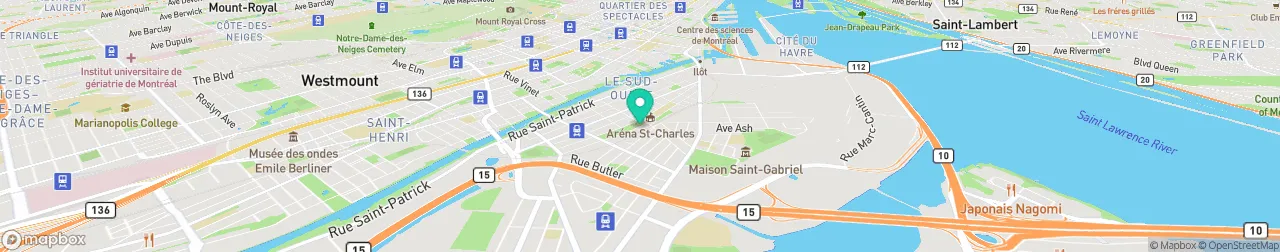 borne de recharge sur la carte