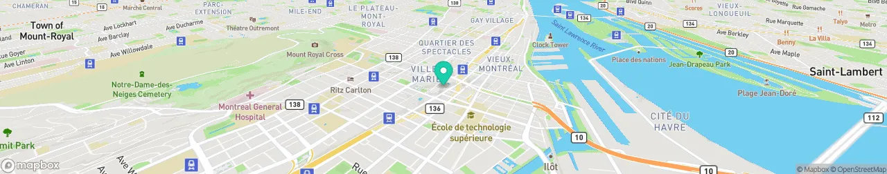 borne de recharge sur la carte