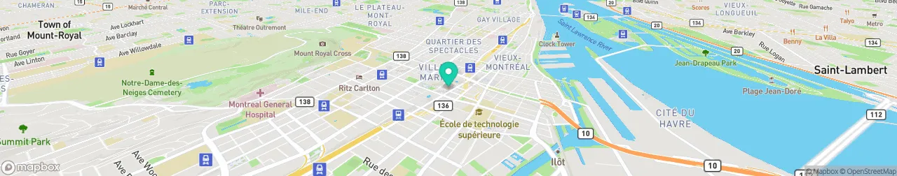 borne de recharge sur la carte