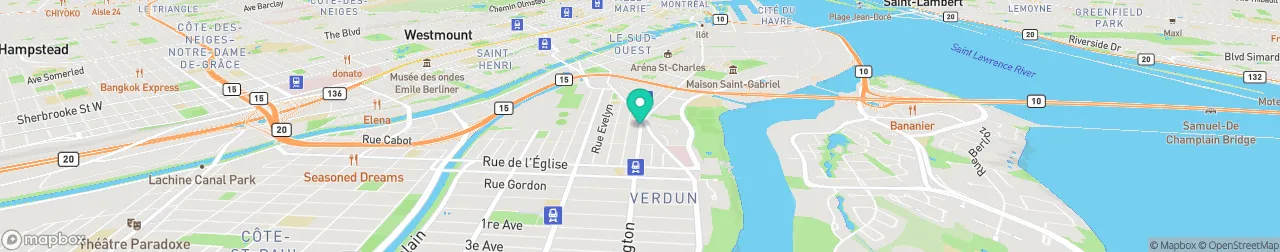 borne de recharge sur la carte