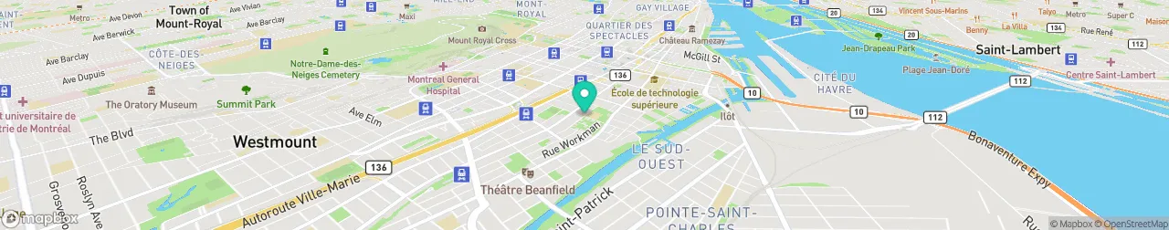 borne de recharge sur la carte