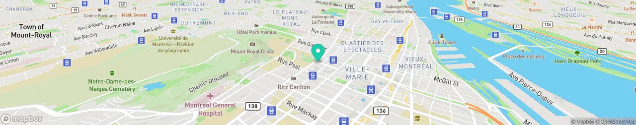 borne de recharge sur la carte