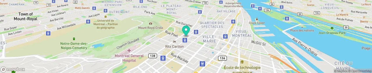 borne de recharge sur la carte