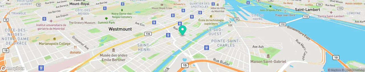 borne de recharge sur la carte