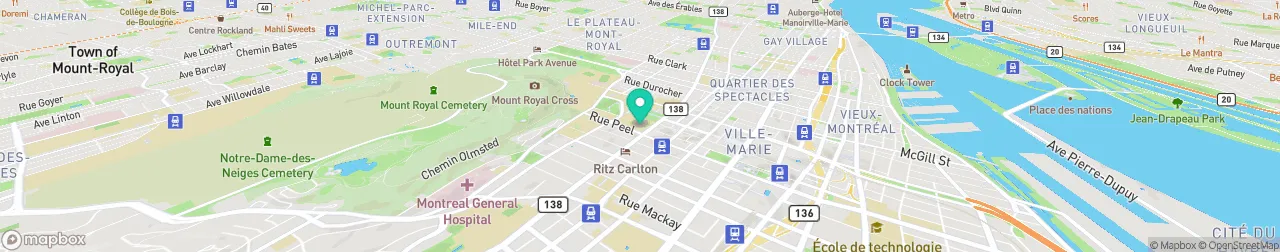 borne de recharge sur la carte