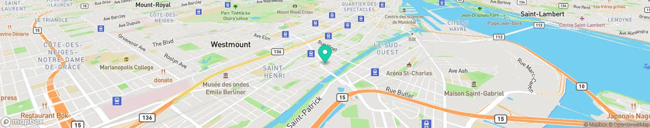 borne de recharge sur la carte