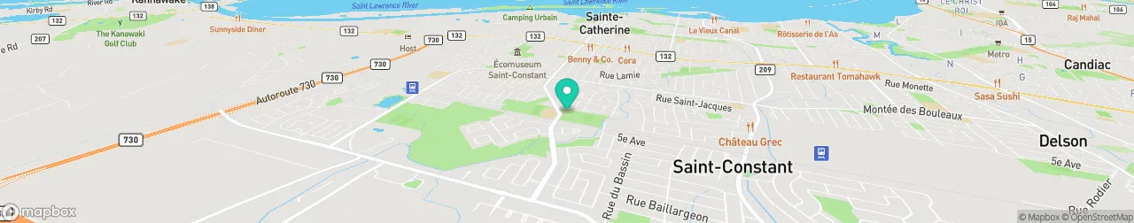 borne de recharge sur la carte