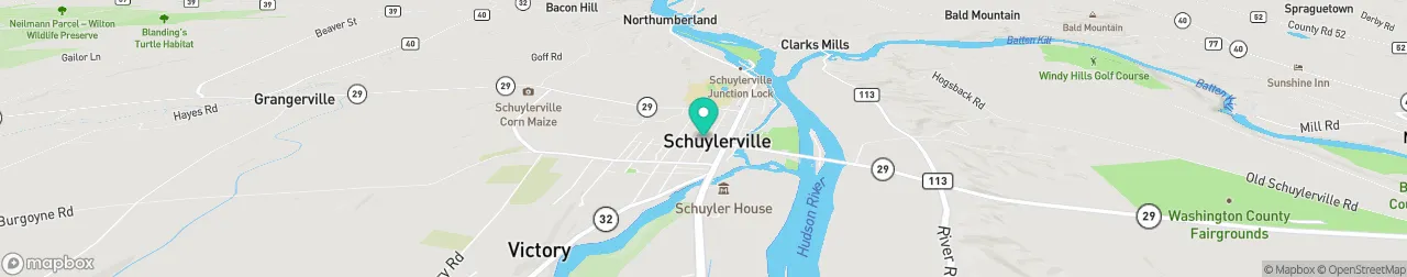 borne de recharge sur la carte