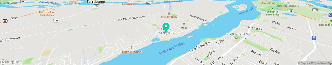 borne de recharge sur la carte