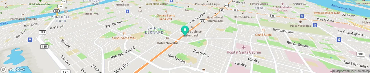 borne de recharge sur la carte