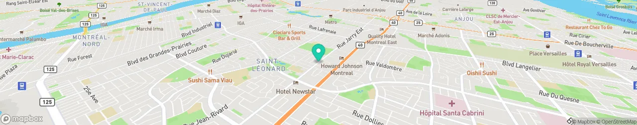 borne de recharge sur la carte